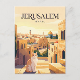 Carte Postale Jérusalem Israël