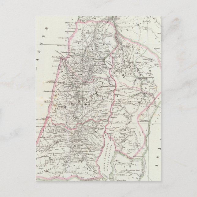 Carte Postale Jérusalem, Israël, Jordanie (Devant)