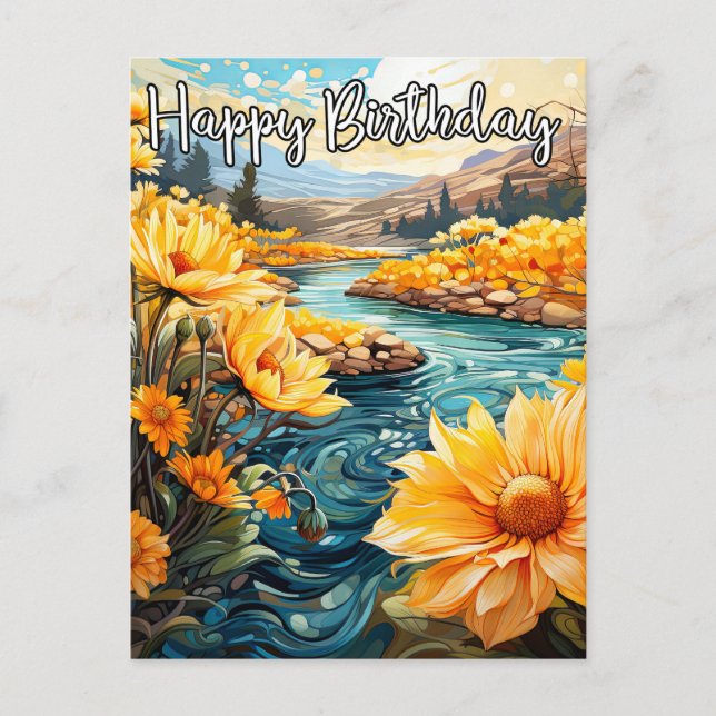 Carte Postale J'Espère Que Vous Avez Un Beau Anniversaire (Devant)