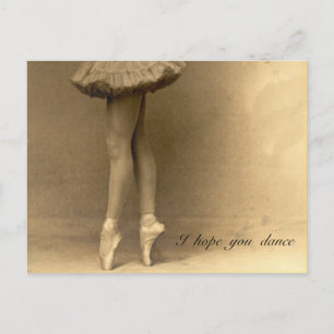 Carte Postale J'espère que vous dansez