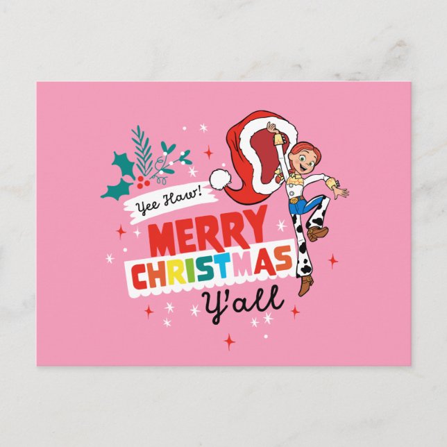 Carte Postale Jessie | Joyeux Noël Y'all (Devant)