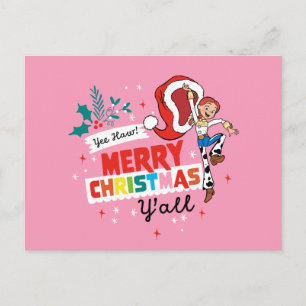 Carte Postale Jessie Joyeux Noël Y'all