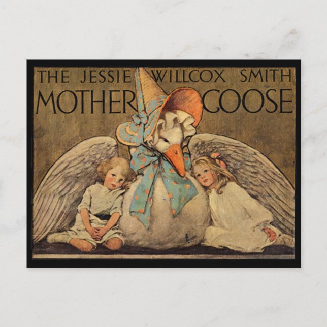 Carte Postale Jessie Willcox Smith’s Mother Goose (Devant)