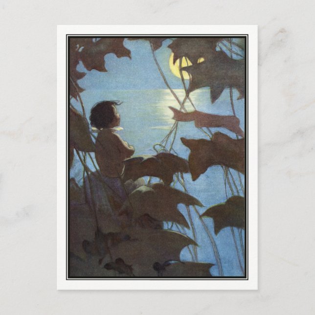 Carte Postale Jessie Willcox Smith - The Water-Baby (Devant)