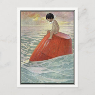 Carte Postale Jessie Willcox Smith - The Water-Baby