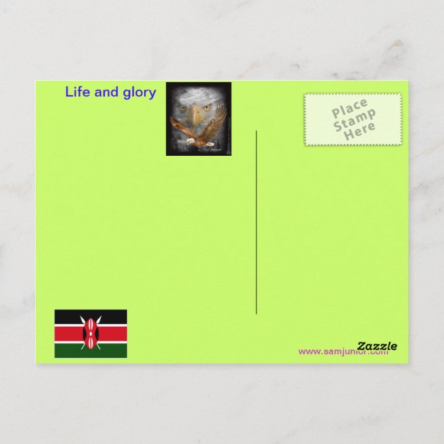 Carte Postale Jésus (Dos)