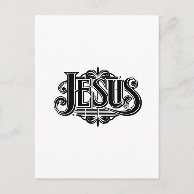 Carte Postale Jésus (Devant)