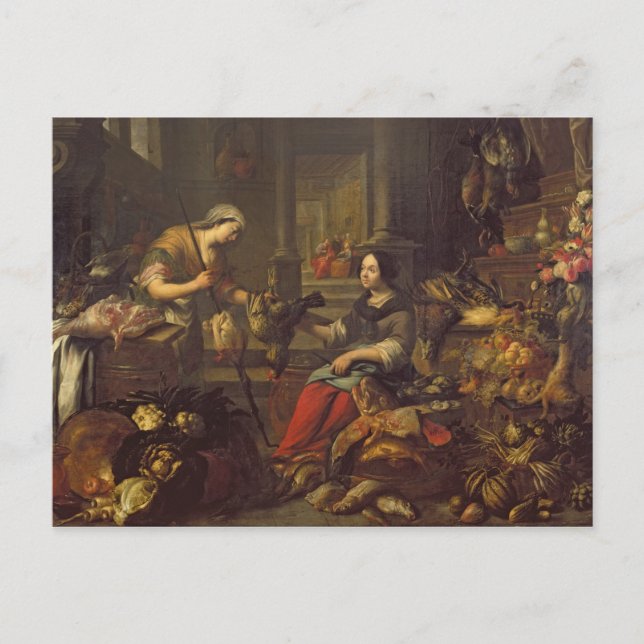 Carte Postale Jésus à la Maison de Martha et Marie 2 (Devant)