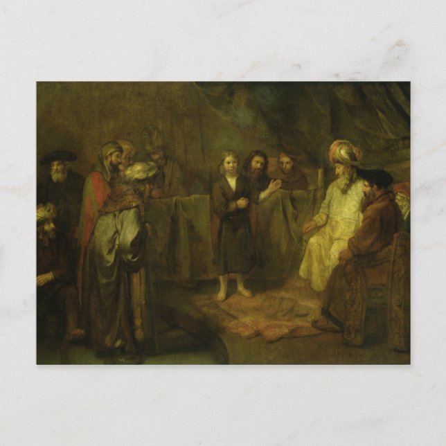 Carte Postale Jésus, âgé de douze ans, devant le (Devant)