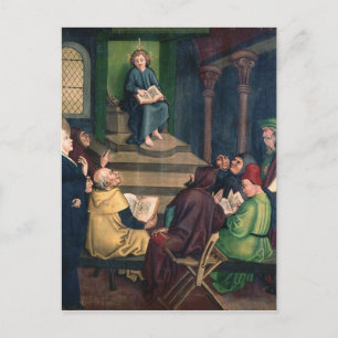 Carte Postale Jésus avec les médecins