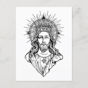 Carte Postale Jésus Christ Art