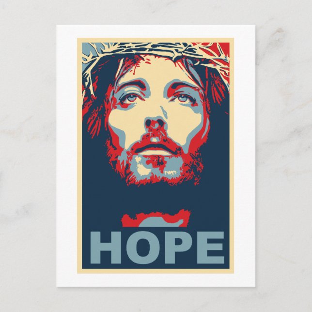 Carte Postale Jésus Christ Hope (Devant)