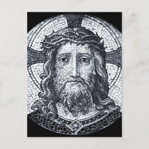 Carte Postale Jésus Christ, Mosaïque, Sainte Eglise / Art de la 