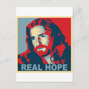 Carte Postale Jésus de l'espoir réel