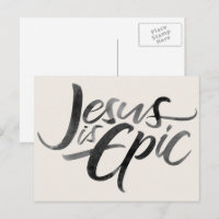 Jésus est Epic Religieux Lettres Christian Christ