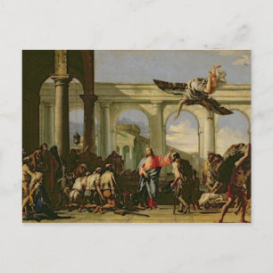 Carte Postale Jésus guérit le paralytique à la piscine
