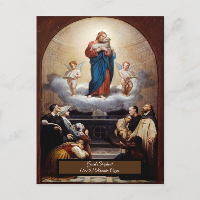 Carte Postale Jésus le Bon Pasteur (Devant)