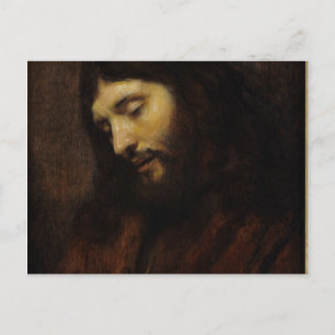 Carte Postale Jésus regarde vers le bas