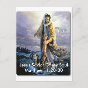 Carte Postale Jésus Sauveur De Mon Âme