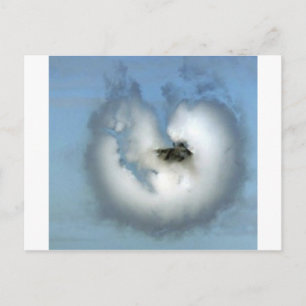 CARTE POSTALE JET FIGHTER EN VAPOR