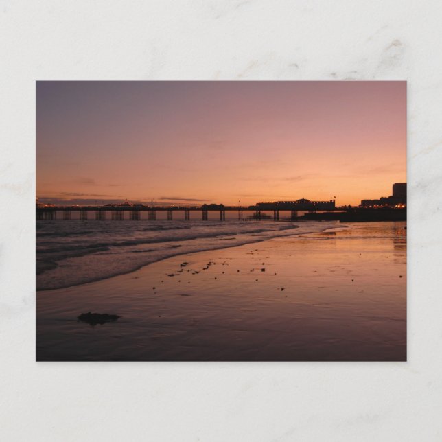 CARTE POSTALE JETÉE DE BRIGHTON (Devant)