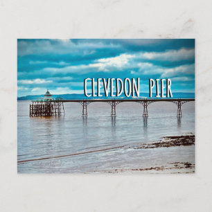 Carte Postale Jetée de Clevedon, Somerset, Angleterre