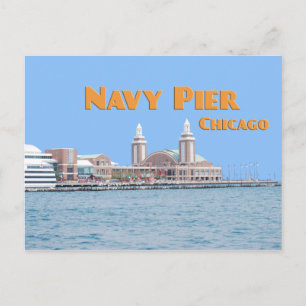 Carte Postale Jetée de marine - Chicago Illinois
