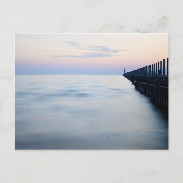 Carte Postale Jetée le matin (Devant)