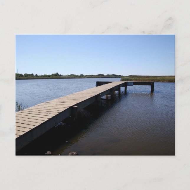 Carte Postale Jetée, Marais salé, Nantucket Island (Devant)