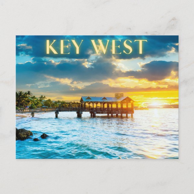 Carte Postale Jetée ouest à clé pittoresque (Devant)