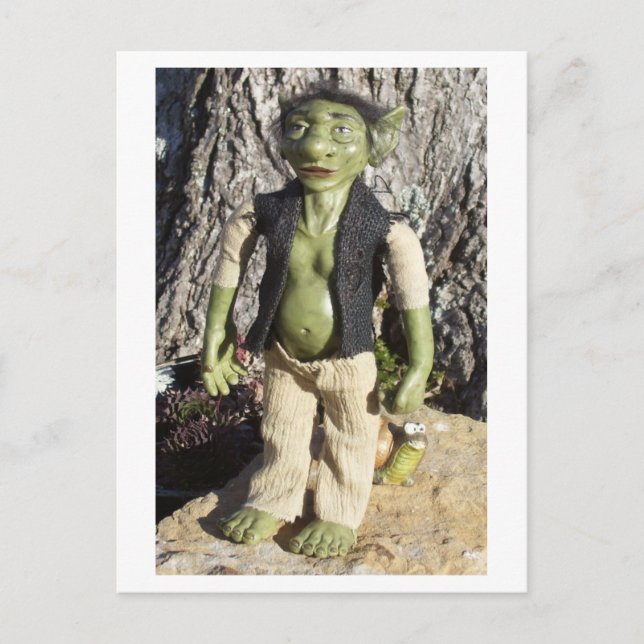 Carte Postale Jeter le troll (Devant)