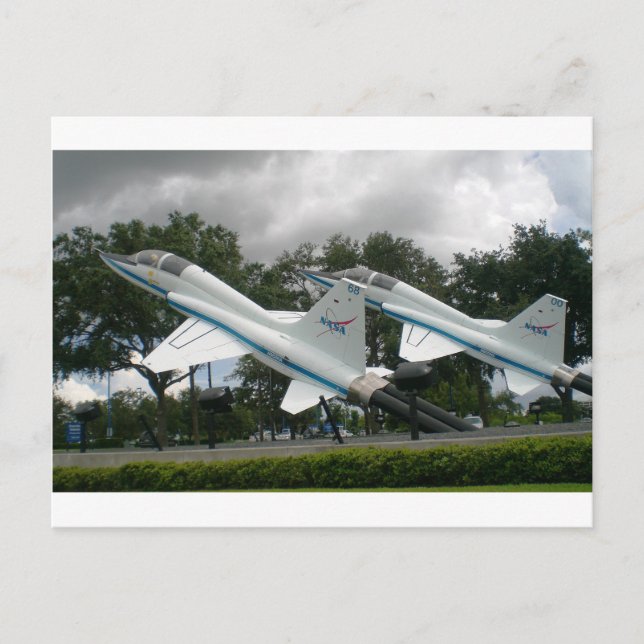 Carte Postale Jets de la NASA (Devant)
