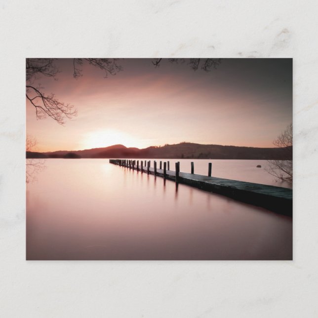 Carte Postale Jetty at Coniston Postcard (Devant)