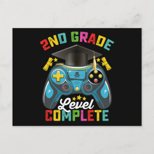 Carte Postale Jeu de 2e année de fin de diplôme Gamer