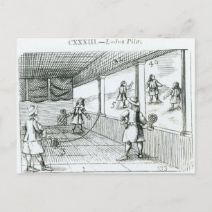 Carte Postale Jeu de balle