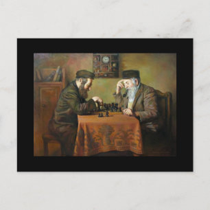 Carte Postale Jeu d'échecs