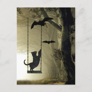 Carte Postale Jeu d'Halloween