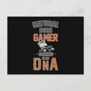 Carte Postale Jeu Jeu Joueur Vidéo Jeu Console Idée cadeau