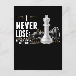 Carte Postale Jeu Smart Chess Player Intelligent Board
