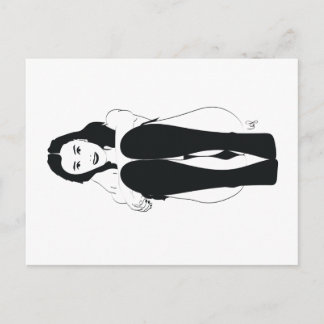 Carte Postale Jeune femme