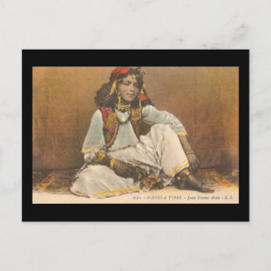 Carte Postale Jeune Femme De Tunisie 1910