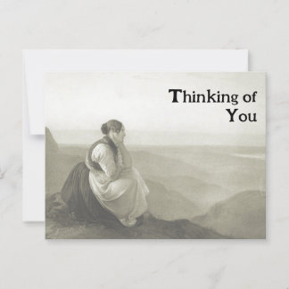 Carte Postale Jeune fille victorienne