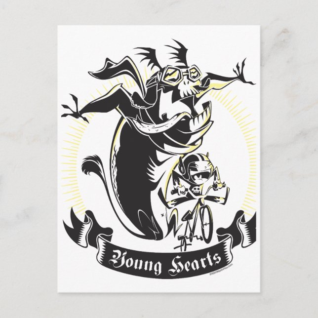Carte Postale Jeunes Coeurs (Devant)