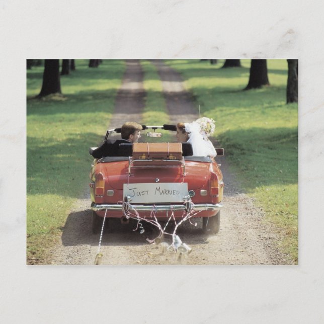 Carte Postale Jeunes mariés (Devant)