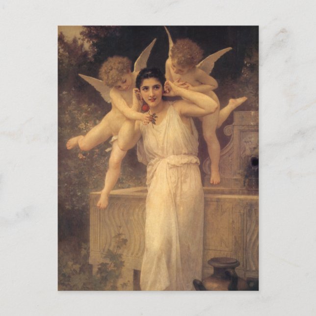 Carte Postale Jeunesse par Bouguereau, Portrait des Anges Victor (Devant)