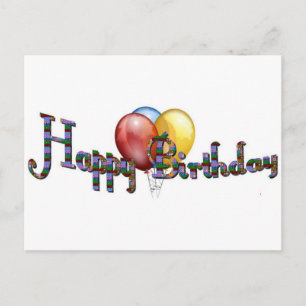 CARTE POSTALE JEUX ANNIVERSAIRE !