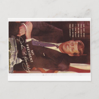 Carte Postale JFK Kennedy président