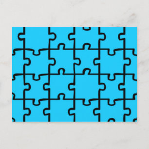 Carte Postale Jigsaw Puzzle Pièces Motif 3