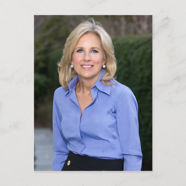 Carte postale Jill Biden (Devant)