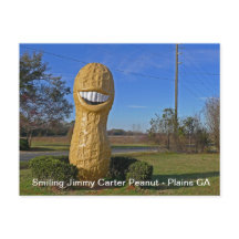 Jimmy Carter Peanut souriant - Plaines Géorgie